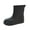 Black, variant on AUXDIQ Women Rain Boots Outdoor Garden Boots Waterproof Mid-calf Rain Shoes