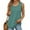 Green, variant on CFLVAEK Oversized Cotton Gauze Tank Tops for Women Casual Thick Strap Scoop Neck Blouses Breathable Solid Color Sleeveless Resort wear Tops