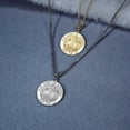 thumbnail image 6 of Picturesongold.Com Our Lady of Lourdes Religious Medal Necklace Pendants Adult -3/4in 14K White Gold, 6 of 8