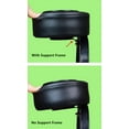 thumbnail image 3 of NOKINS Golf Cart Armrest with Cup Holder, Add Conjoined Support, Sturdy Without Tilting, No Drilling, for Club Car EzGo Yamaha Rear Seat Kit, 3 of 8