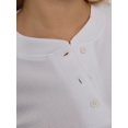 thumbnail image 3 of Crew Neck Long Sleeve Wffle T-shirt, 3 of 4
