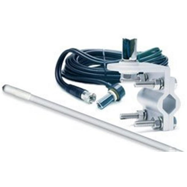 RoadPro RPPS13KW 3 ft. Platinum Series Single Mirror Mount CB Antenna