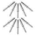 thumbnail image 1 of PAMINGONO 10Pcs Chrome Toilet Paper Roller Rod Replacement Strong Spring Mechanism for Tissue Holders, 1 of 8