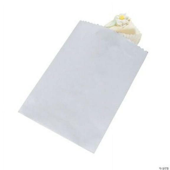 White Cake Treat Bags - 500 Pc., Wedding, Party Supplies, 500 Pieces