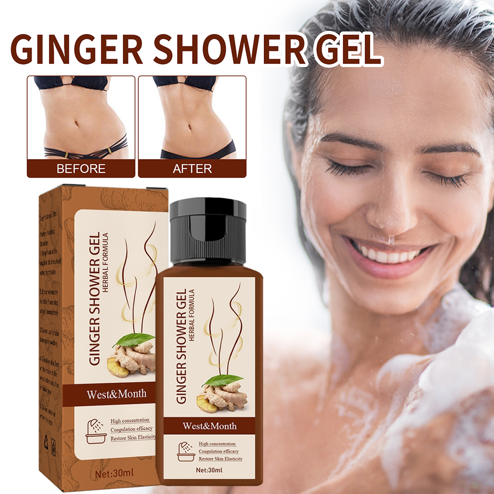 Karcher Ginger Body Wash Slimming Cleaning Nourishing for Men Women Body Care Natural