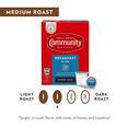 thumbnail image 6 of Community Coffee Breakfast Blend Medium Roast Single Serve 36 ct Box, 6 of 11