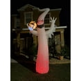 thumbnail image 6 of Wick's Outdoor Living Inflatable 12 Ft Ghost Lights Up Halloween Decoration, 6 of 8