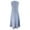 Blue, variant on gakvbuo Summer Dresses For Women 2024 Vacation Trendy Tank Dresses Women Casual Striped Sleeveless Dress Neck Linen Pocket Long Dress