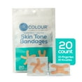 thumbnail image 3 of TruColour Skin Tone Bandages, Knuckle and Fingertip Shapes - Beige, 20 Count, 1 Pack, 3 of 9