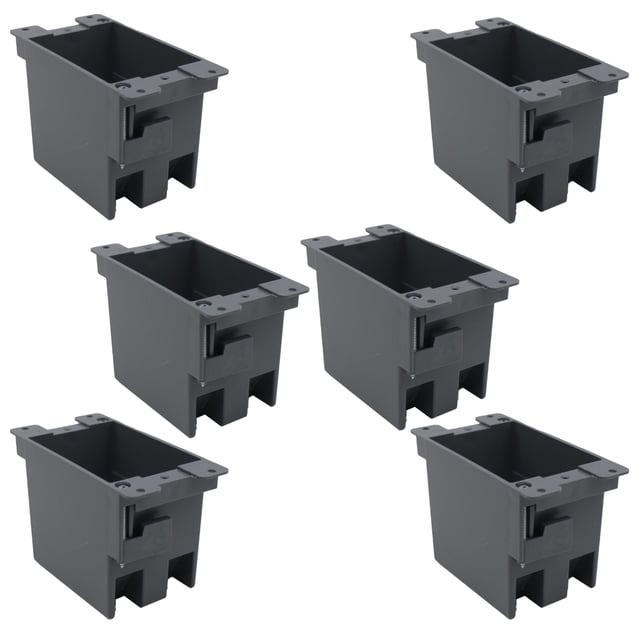 Caja eléctrica YQSIYU Old Work, 1 banda, PVC, 14 pulgadas cúbicas