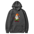 thumbnail image 5 of YOIAVAIOY Women Christmas Hoodies Dwarf Gnome Light Printed Hoody Sweatshirt Xmas Holiday Party Pullover Hoodie, 5 of 5