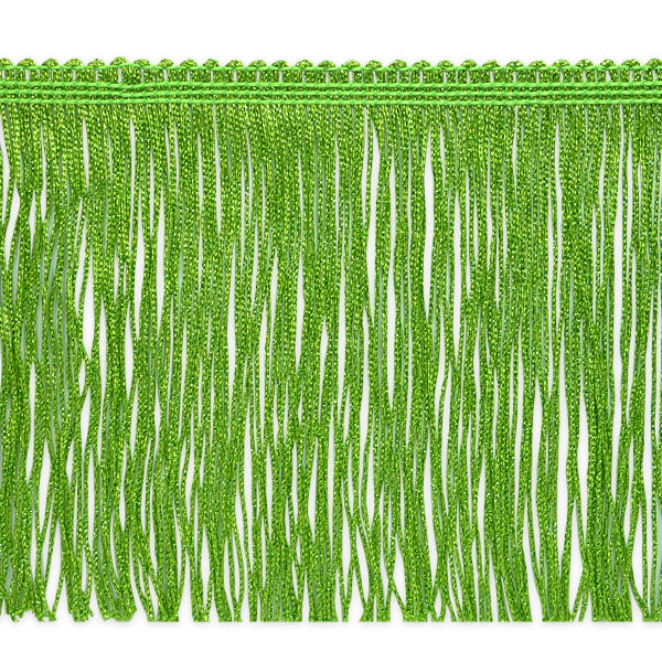 4-Inch Expo International 20-Yard Chainette Fringe Trim Lime