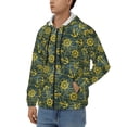 thumbnail image 3 of Honeii Marine Anchors And Compass Print Hoodies for Men, Pullover & Full Zip, Breathable Zip up Hoodie, Sweatshirt-X-Large, 3 of 5