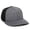 Heathered Graphite/black, variant on OC Sports OC12M Phenom Performance Twill Front Panel Cap -Black Black