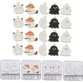 thumbnail image 1 of 50 piezas de cuentas para hacer joyas, dijes de fantasmas DIY, colgante de fantasma de Halloween, colgantes DIY, joyería, accesorios DIY, collar, colgantes, pendientes para 3d, 1 of 5