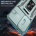 thumbnail image 3 of TYJKeJi Case Kickstand Drop Resistant Shockproof Case For Samsung Galaxy S25 Edge, 3 of 7