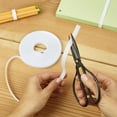 thumbnail image 4 of Cinta Adhesiva Blanca de Velcro: Cinta Autoadhesiva de 32 Pies – para Organización de la Oficina, Organización Del Hogar, Suministros de Oficina en el Hogar – Rollo de Cinta Adhesiva de Velcro LIVAIA, 4 of 9