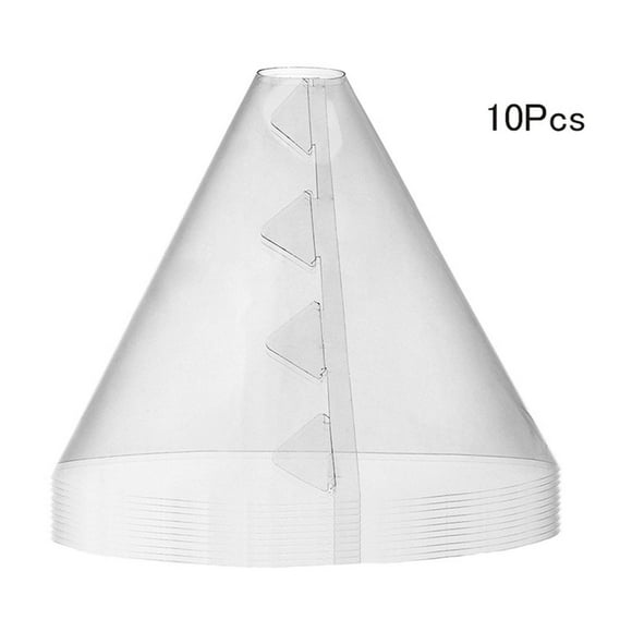 Chmadoxn Tools&Home Improvement Garden Cloches For Plant-Reusable Plastic Plant Bell Cover-Connectable Transparent Plant Covers For Protection Vegetables From Frost Animals guard products