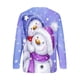 thumbnail image 5 of Pntutb Mujeres Manga Larga Camisas Casuales Impresión de Navidad Cuello Redondo Pullover Sudadera Túnica tops Pntutb Pntutb-686, 5 of 6