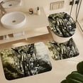 thumbnail image 6 of Death Note 4PCS Bathroom Sets Shower Curtain Sets with Toilet Lid Cover, U-Shaped Mat And Bath Mat, 6 of 8