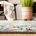 thumbnail image 5 of SAFAVIEH Aspen Stars Geometric Wool Area Rug, Green/Gold, 4' x 6', 5 of 8
