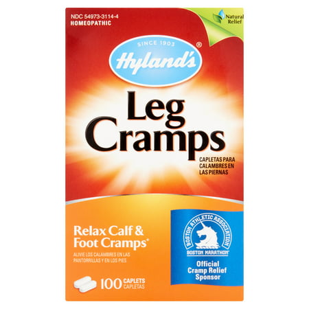 (2 pack) Hyland's Homeopathic Leg Cramps Caplets, 100 (Best Home Remedy For Leg Cramps)