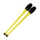thumbnail image 4 of 2 palos de gimnasia para niños y adultos, ejercicio artístico, 14,17 pulgadas amarillo, 4 of 9