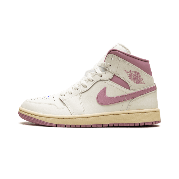 Jordan WOMENS Jordan 1 Mid WMNS "Sail Pink Coconut Milk" BQ6472 162 from Stadium Goods