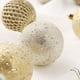 thumbnail image 2 of Adornos navideños 8CM/12 piezas Lentejuelas Bola de Navidad Traje Colgante para árbol de Navidad, 2 of 4