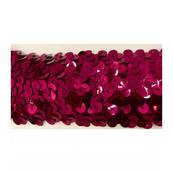 Trimplace Wine 2" Stretch Sequin