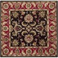 thumbnail image 1 of Safavieh Heritage Chocolate Traditional Rug - Square 6', 1 of 1