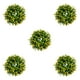 thumbnail image 2 of Wosthever Guirnalda de plantas artificiales, , guirnalda, aro de ratán, adorno colgante, hoja verde grande para ventana, hogar, boda, amarillo Type2 NO2, 2 of 6