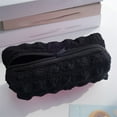 thumbnail image 5 of Pencil Case Cloth Storage Tool Storage Bag Pole Storage Bag Big Capacity Pencil Pouch Stationery Pen Bag Storage High Capacity Bag Pouch Pencil Pouch Black, 5 of 6