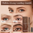 thumbnail image 6 of Upgraded Microblading Eyebrow Pencil, Micro-Fork Tip Brow Pen, Waterproof Long Lasting Natural Hair-Like Eyebrow Pencil for Women.(Light Brown), 6 of 7