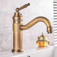 thumbnail image 1 of Retro Washbasin Faucet, Swivel Bathroom Faucet, Brass Washbasin Mixer, 1 of 3
