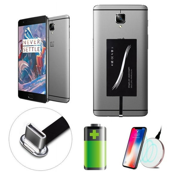 Zerodis Type C Qi Wireless Charging Receiver Module for Smartphone With Type C Interface