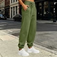 thumbnail image 4 of Vixolx Womens Baggy Sweatpants Casual Joggers with Pokets Solid Color Pants with Decorative Drawstring Workout Gym Trousers, 4 of 7