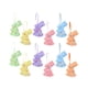 thumbnail image 4 of Adornos colgantes de Pascua, colgantes decorativos reutilizables, decoraciones de Pascua colgantes 12 piezas de conejito, 4 of 8