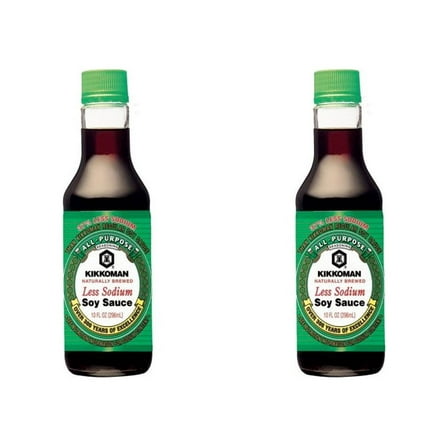 Kikkoman Light Soy Sauce, 10 Ounce (Pack of 2)