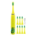 thumbnail image 2 of Cepillo de Dientos Eléctrico Para Niños, Cepillo de Dientes Suave Recargable Por USB Con 8 Cabezales de Cepillo para Niños, 4 modos, temporizador Inteligente, 2 of 7