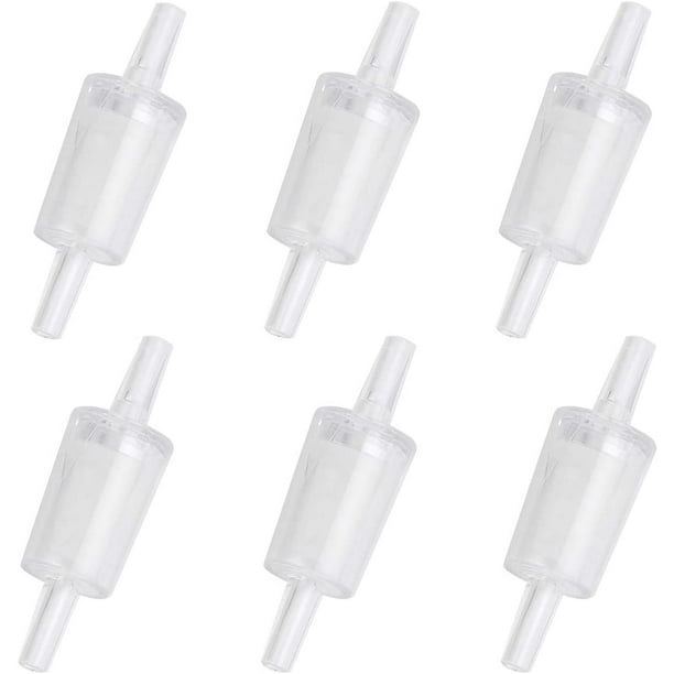 Aquarium Air Pump Check Valves Plastic One Way NonReturn Check Valve