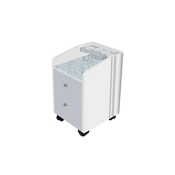 NOVA I Rolling Pedicure Trolley Manicure Storage Cart for Pedicure Spa