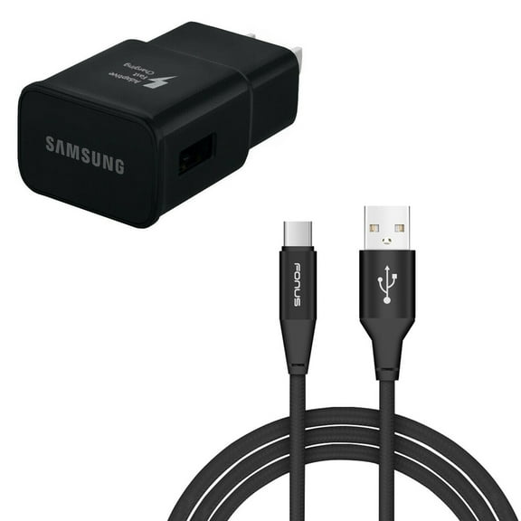 Type-C Fast Home Charger for Samsung Galaxy A05/A04e/A03s - 6ft USB Cable Quick Power Adapter Travel