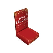 Lilixerw Christmas Chair Covers,Dining Chair Slipcover for Home Kitchen Party Decor Christmas Decoration