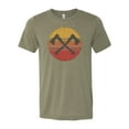 thumbnail image 1 of Axe Throwing Shirt, Axe Sunset, Axe Shirt, Gift For Axe Shirt, Lumberjack Shirt, Unisex Fit, Logger Shirt, Gift For Lumberjack, Logger Gift, Heather Olive, 2XL, 1 of 1