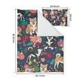 thumbnail image 5 of Shiba Inu and Flowers Duvet Cover and Pillowcase Set for Single Bedding, Bedroom Accessories for Kids Teens, 5 of 5