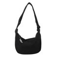 thumbnail image 2 of Bolsa Harajuku Hobo Bag Casual Zipper Ladies Bag de mensajero de tela suave para adolescente Likrtyny Para Estrenar, 2 of 2