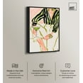 thumbnail image 2 of Glam Martini Canvas Boho Colorful Wall Art by Art Remedy, Black Frame, 16" x 24", 2 of 7