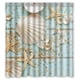 thumbnail image 1 of ABPHQTO Starfish Sea Star Shell Cortina de ducha Cortina de ducha impermeable 160x180 cm, 1 of 2