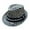 Grey, variant on Sun Protective Classic Sun Hat for Men and Women Ideal for Travel and Leisure Sun Hat with Timeless Jazz- Design Brown
